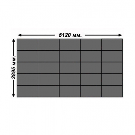 ВИДЕОСТЕНА ИЗ 25 ПАНЕЛЕЙ ORION (5Х5)