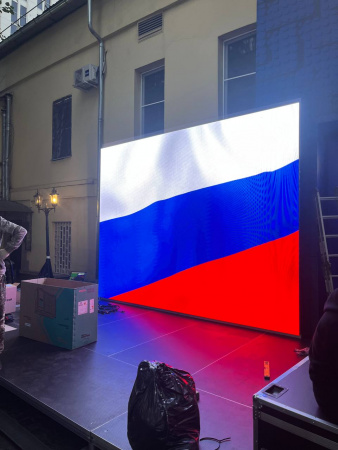 Светодиодный экран в аренду 2мм (Р2) 4х3м (для улицы)