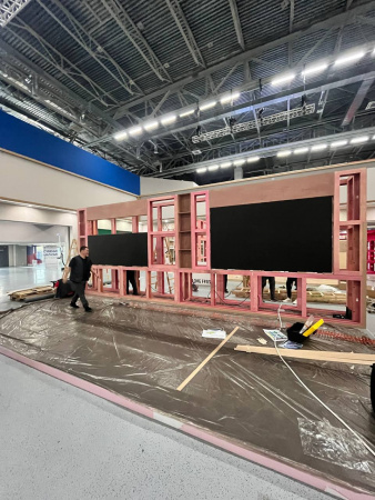 Светодиодный экран в аренду - 2мм (Р2) 2.5х1.5м