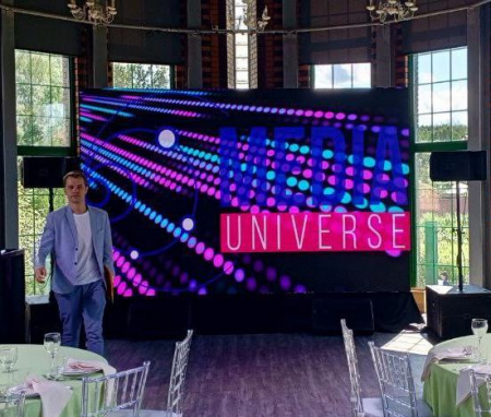 Светодиодный экран в аренду 3мм (Р3) 4х2.5м