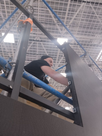 Светодиодный экран в аренду 2мм (Р2) 5х3м