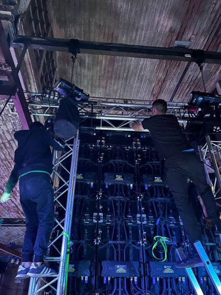 Светодиодный экран в аренду 3мм (Р3) 7х4м